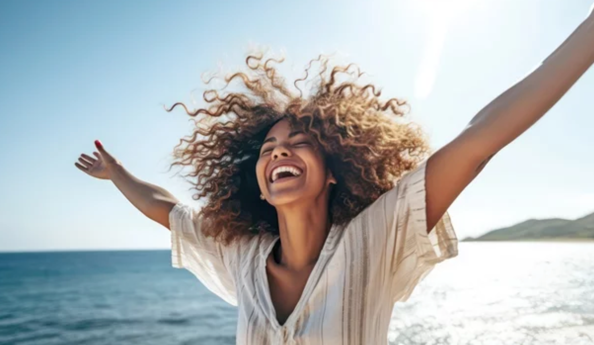 Peaceful setting symbolizing balance and self-care