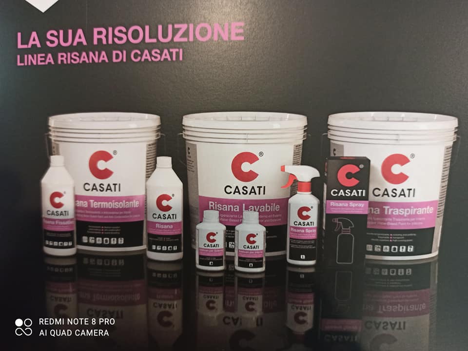 collezione di prodotti per pitture