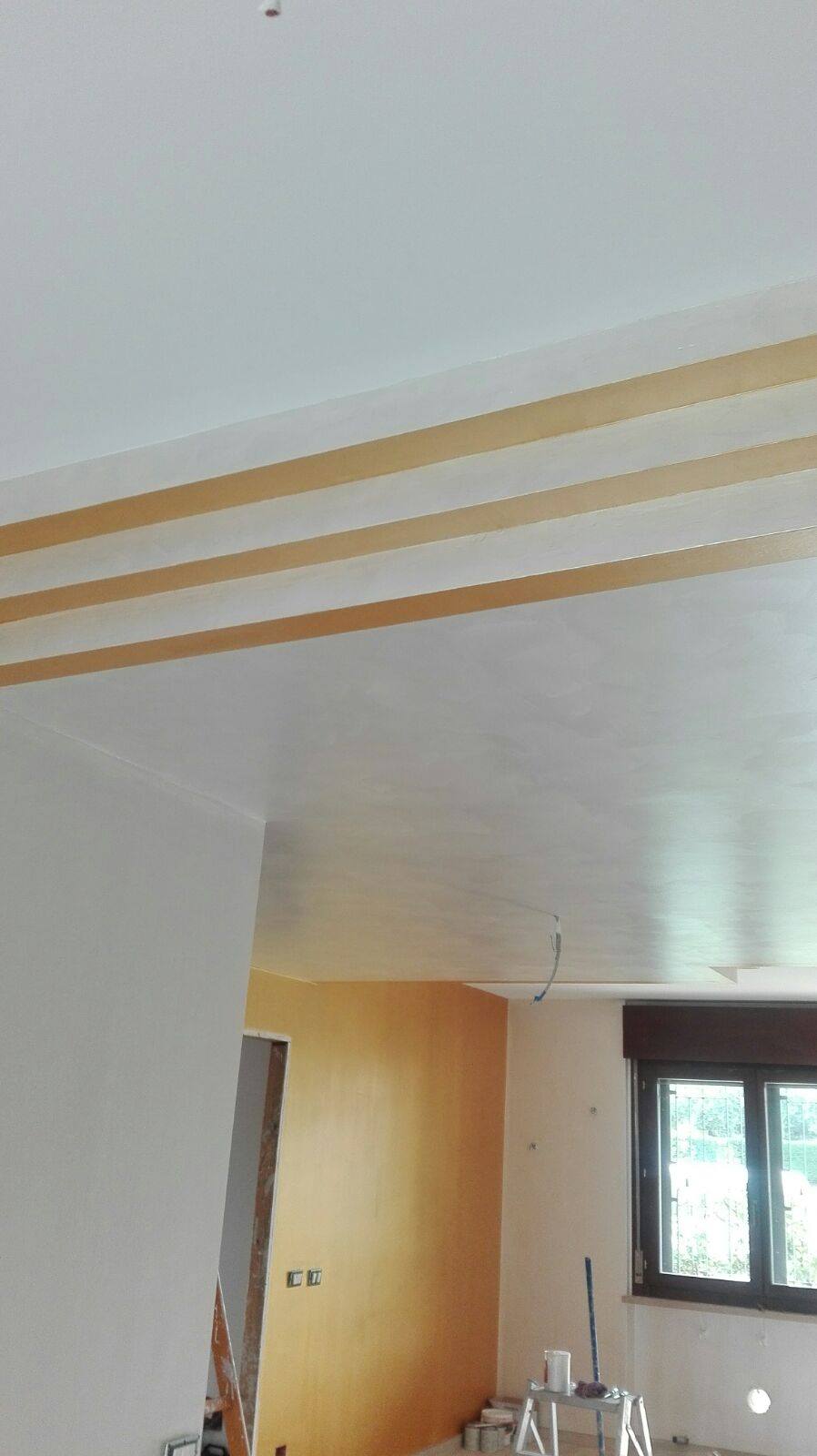 dettaglio controsoffitto realizzato in cartongesso