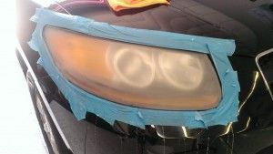 headlight restoration process