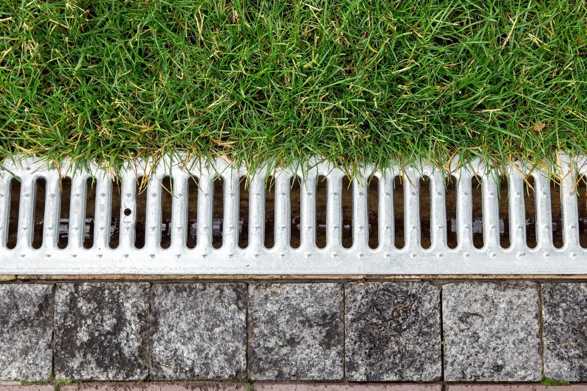 fix wet yard drainage richmond ky