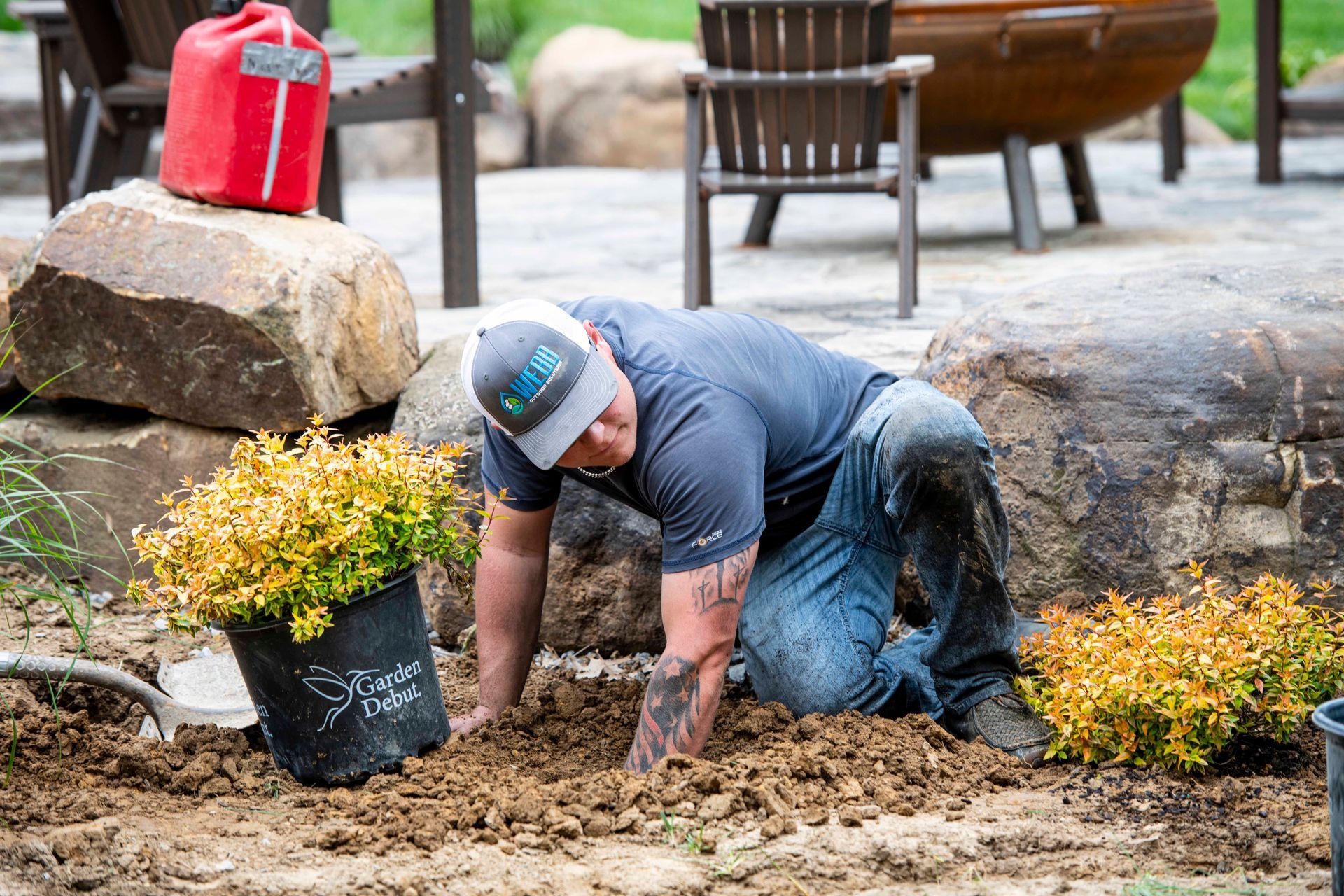 landscape installation in richmond ky