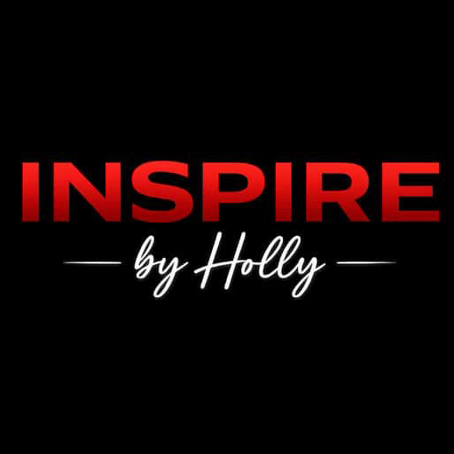 A logo for a company called inspired by holly
