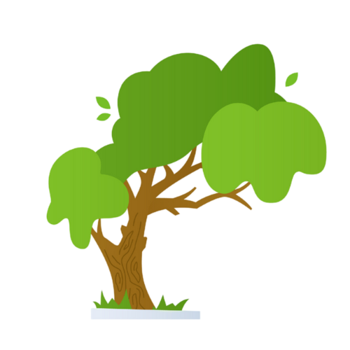 A group of people are standing on top of a hill looking at the sunset.