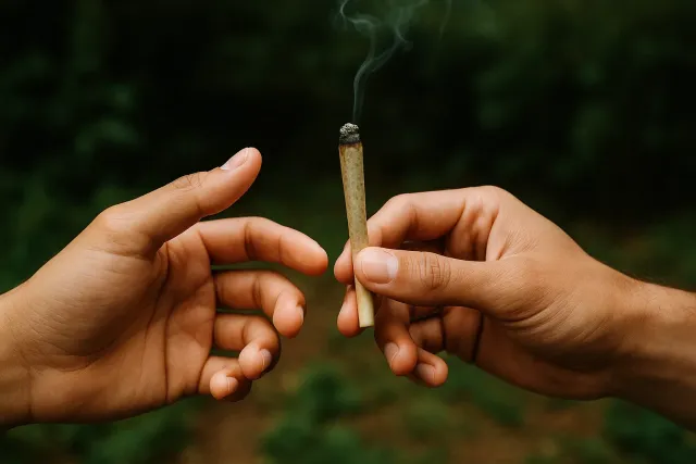 joint without tobacco How to Pass a Joint (Without Killing the Vibe): Modern Cannabis Etiquette &  Terpene Talk