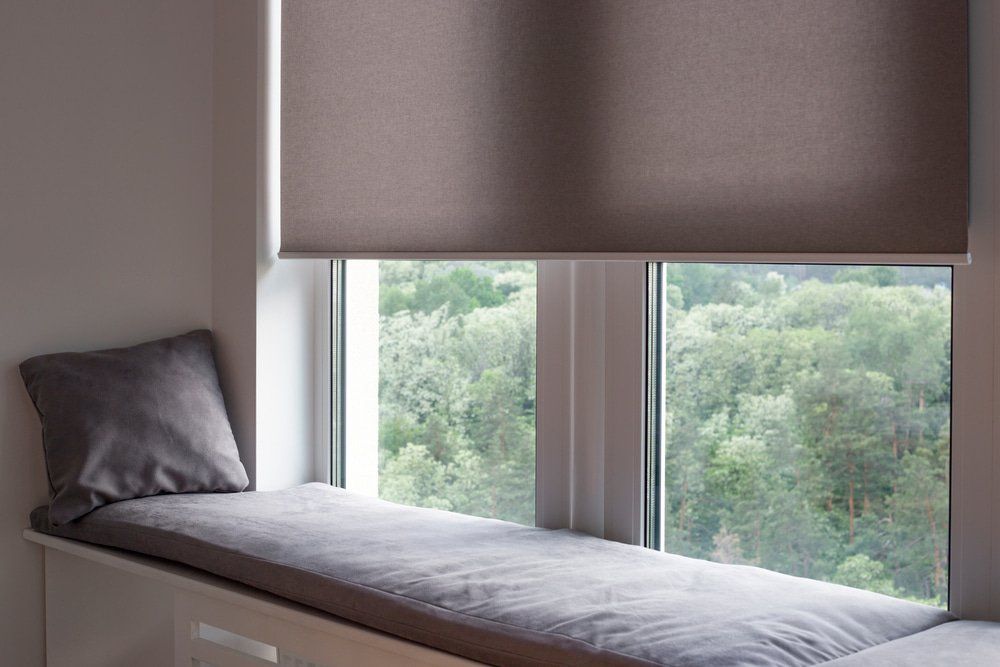 Motorized Roller Shades — Studio Curtains & Blinds in Mount Gravatt, QLD