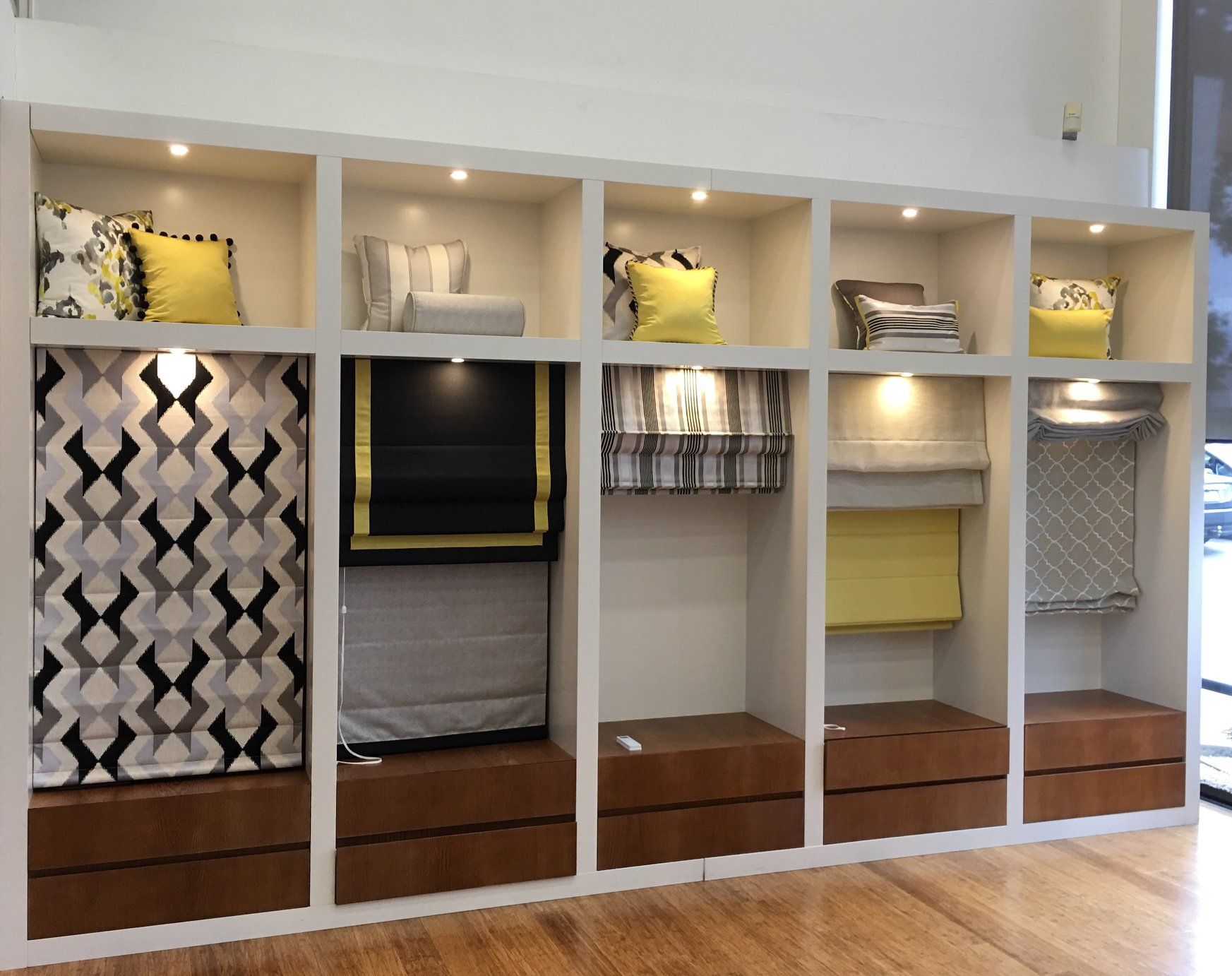 Different Styles Of Roman Blinds — Studio Curtains & Blinds in Mount Gravatt, QLD