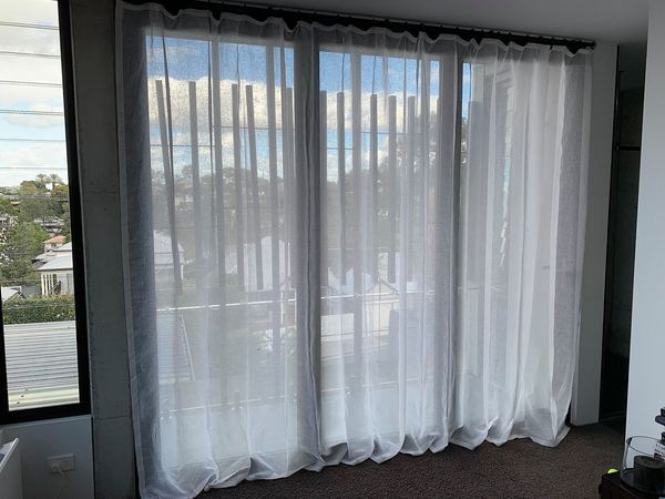 Parisi Pure Linen Curtains — Studio Curtains & Blinds in Mount Gravatt, QLD