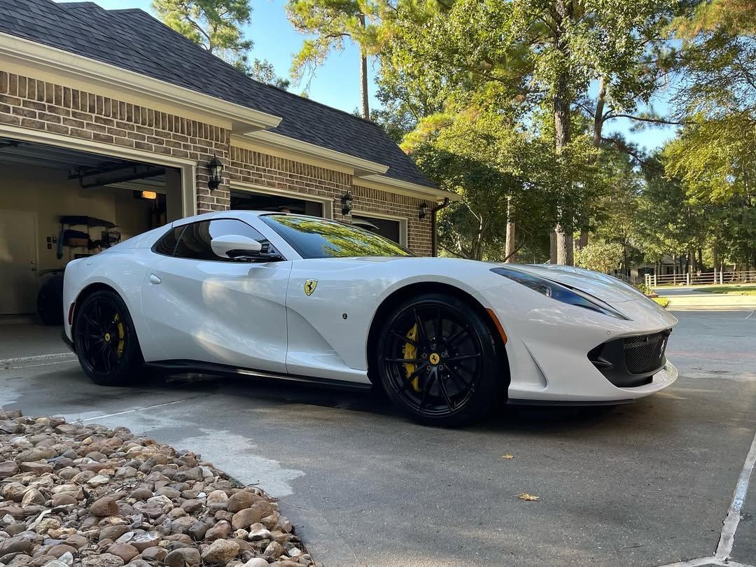white ceramic coated vehicle