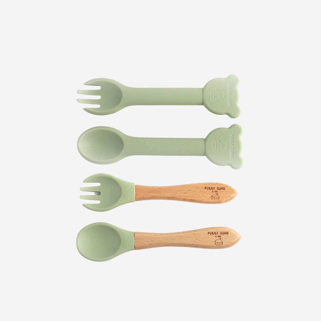 Toddler Training Silicone  Spoon