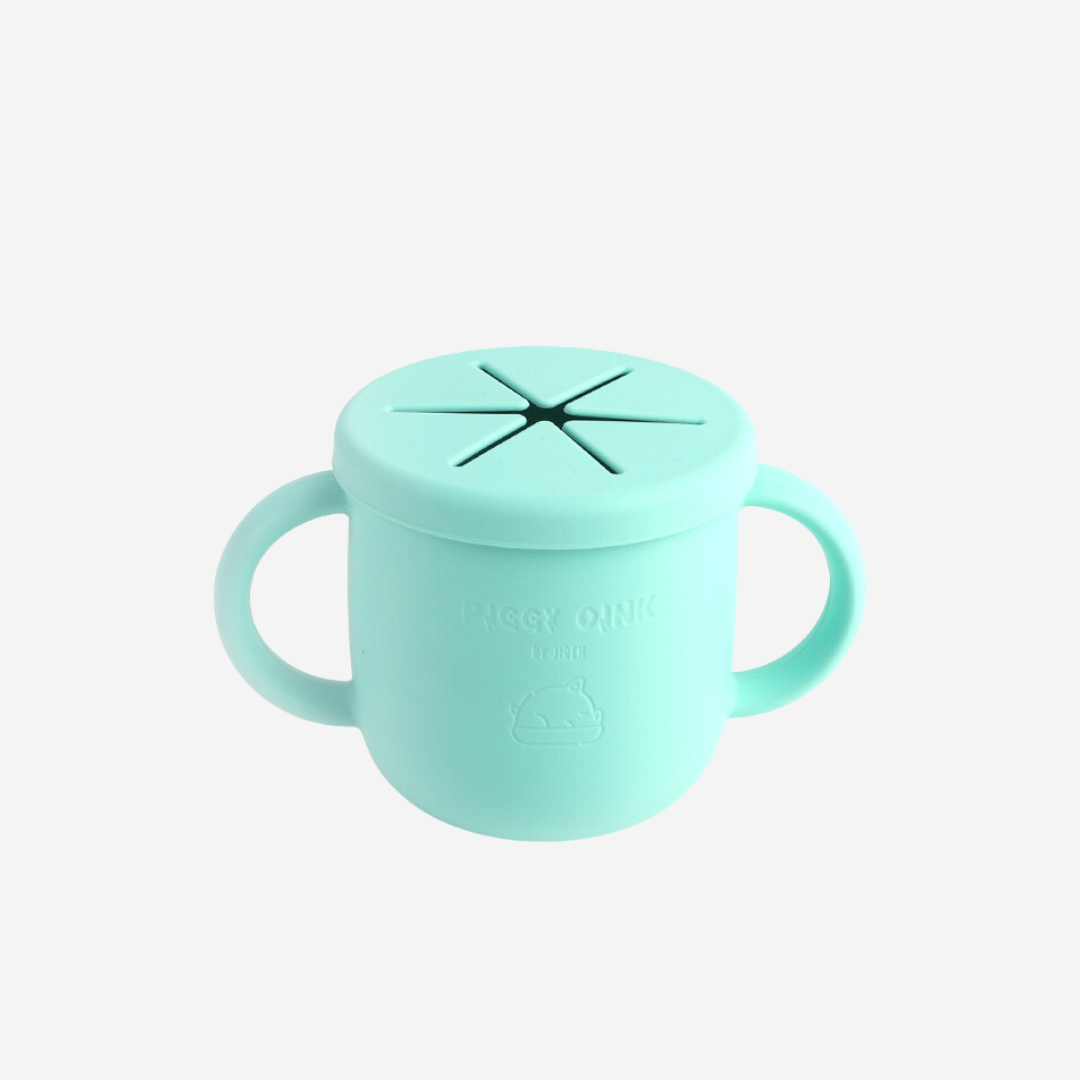 Baby Snack Cups with Straw