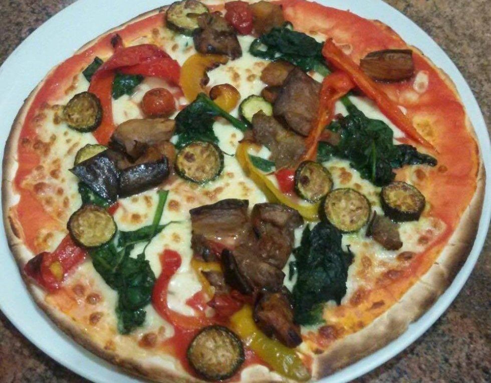 Pizza vegetariana