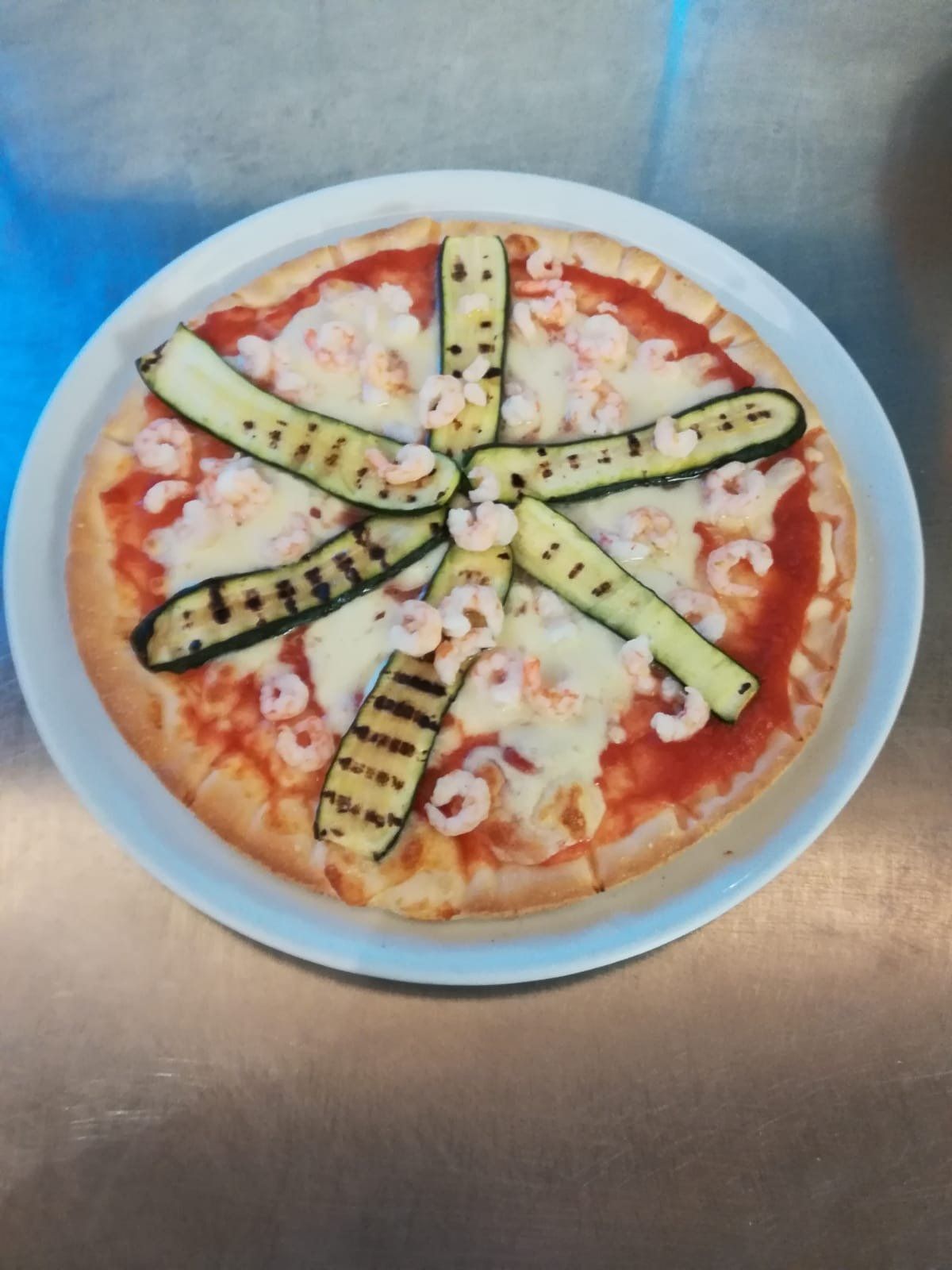 pizza con le zucchine