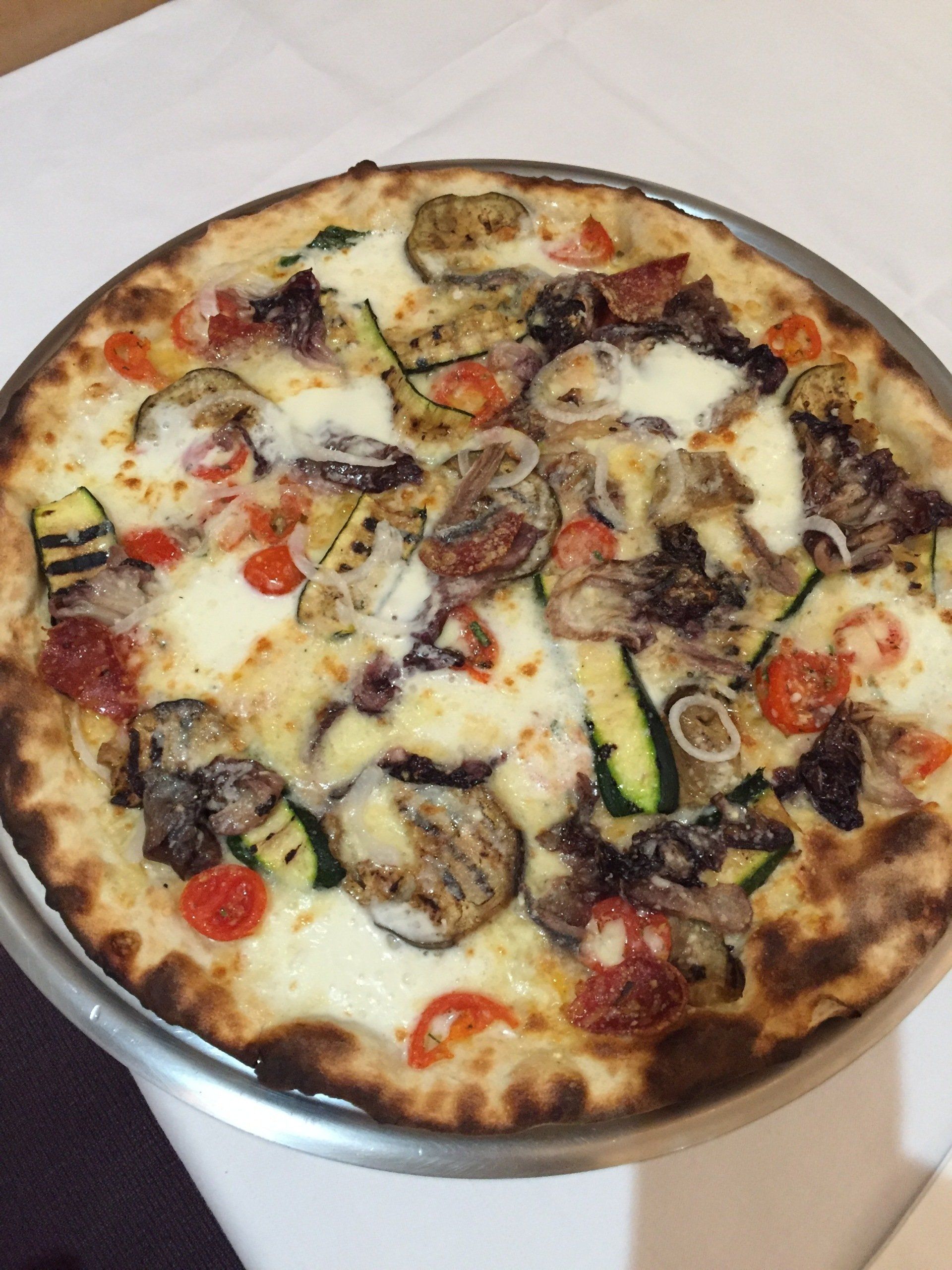 Pizza con le verdure
