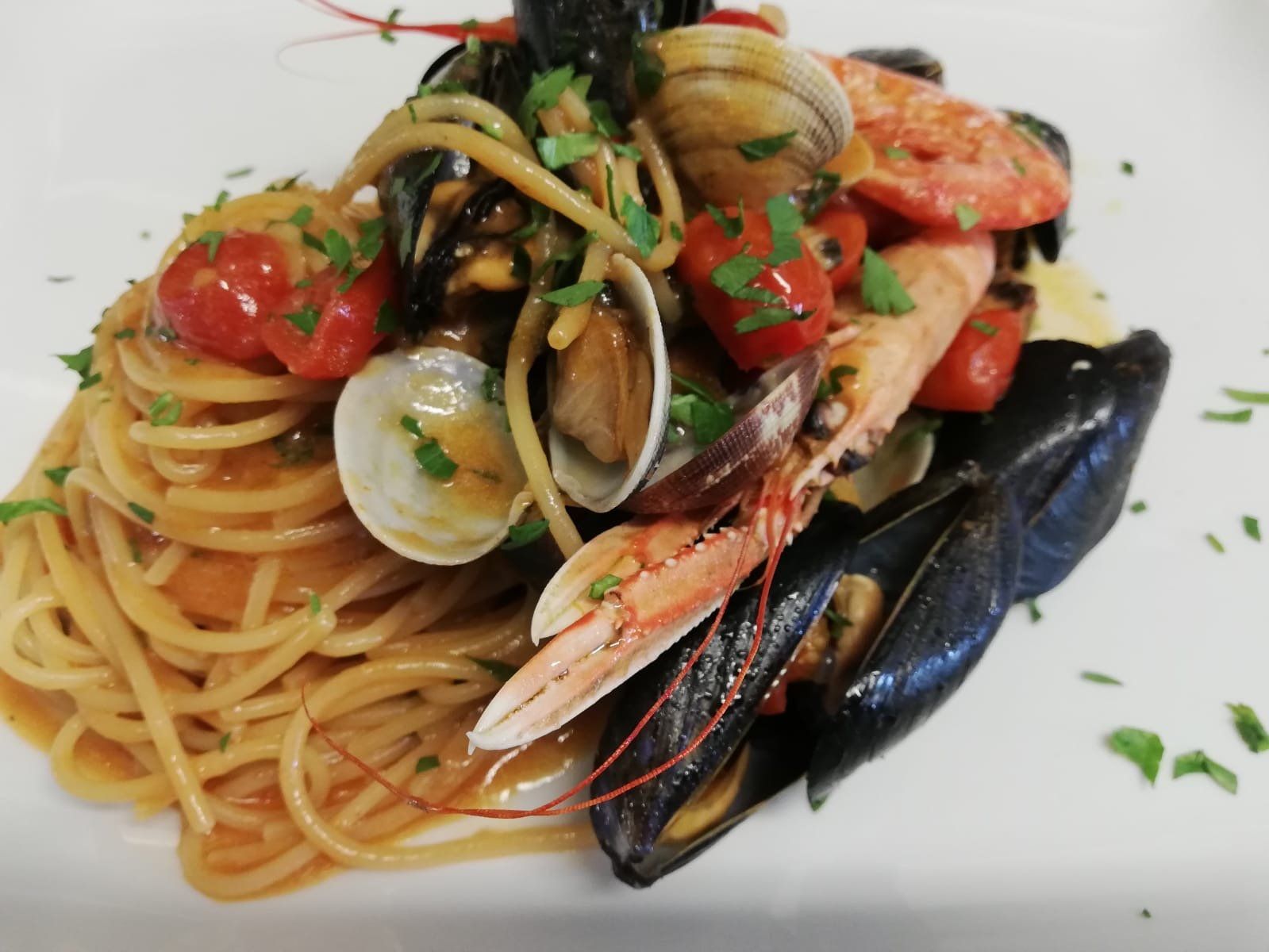 spaghetti allo scogio