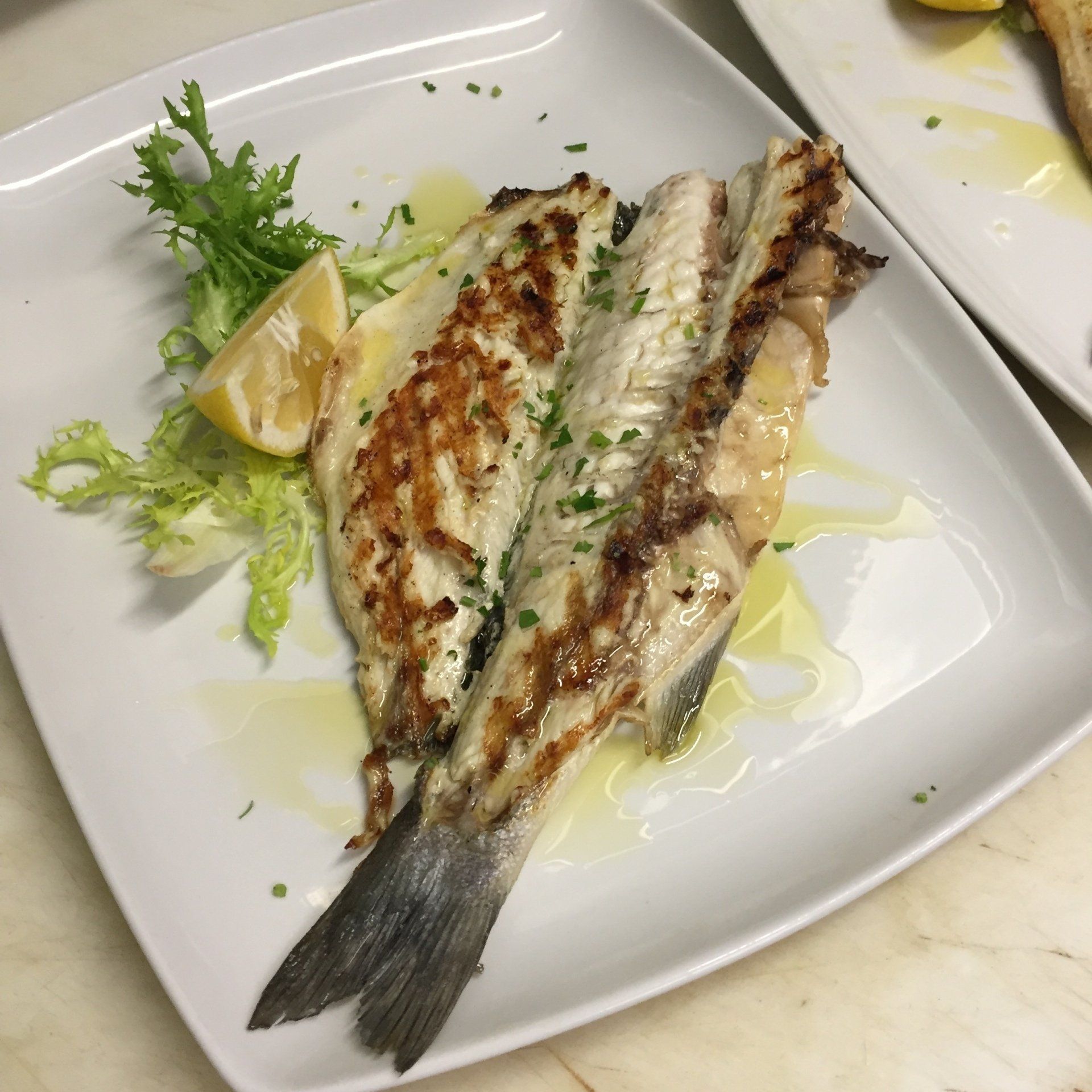 pesce al forno