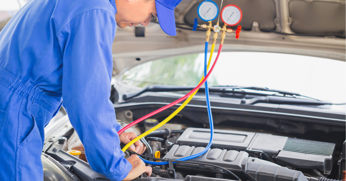 Air conditioning evaluation in a car
