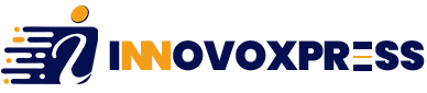 A logo for a company called innovoxpress
