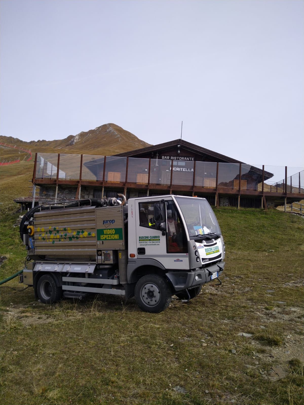 Claudio Rusconi, spurgo pozzi, videispezioni fogne