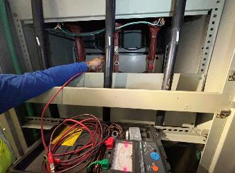 電纜事故現場狀況