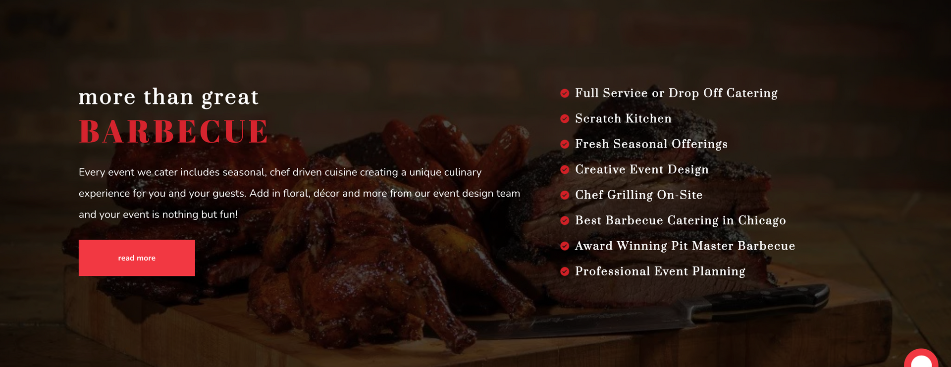 A bunch of meat is sitting on top of a wooden table.