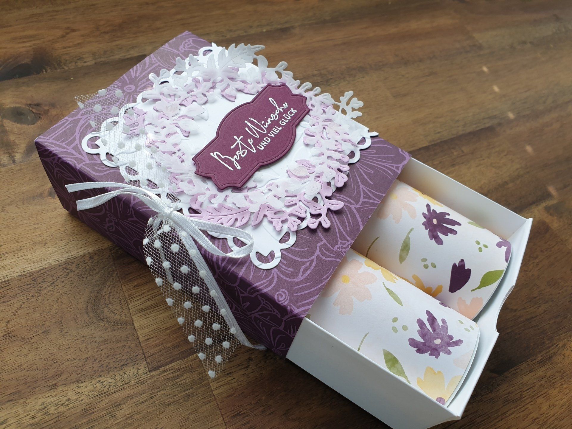 Geschenk Verpackung Glückwunsch