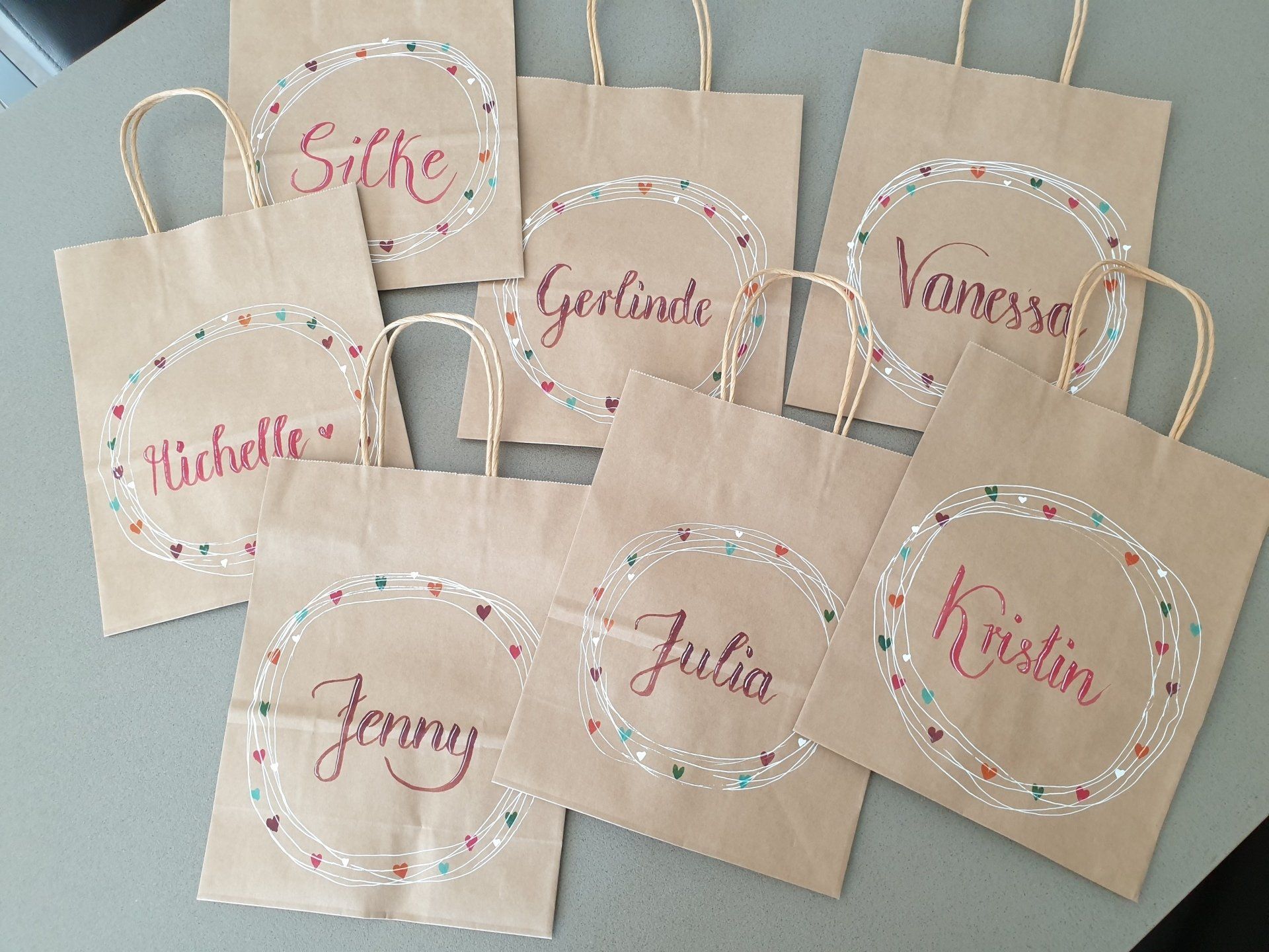 Handlettering Geschenk