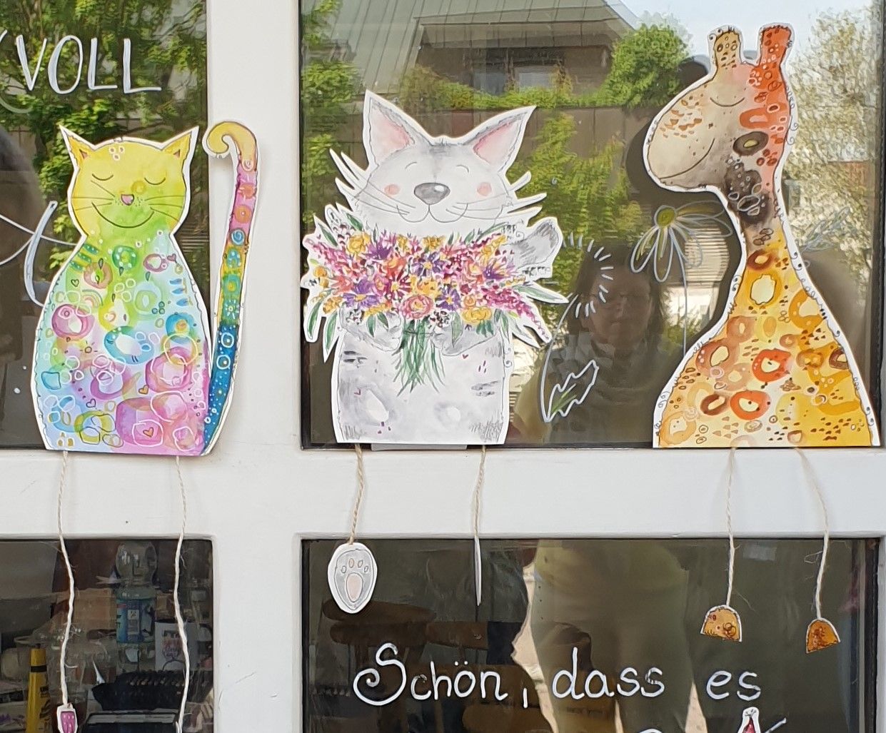 Katze, Fabeltier, Giraffe, Kinder