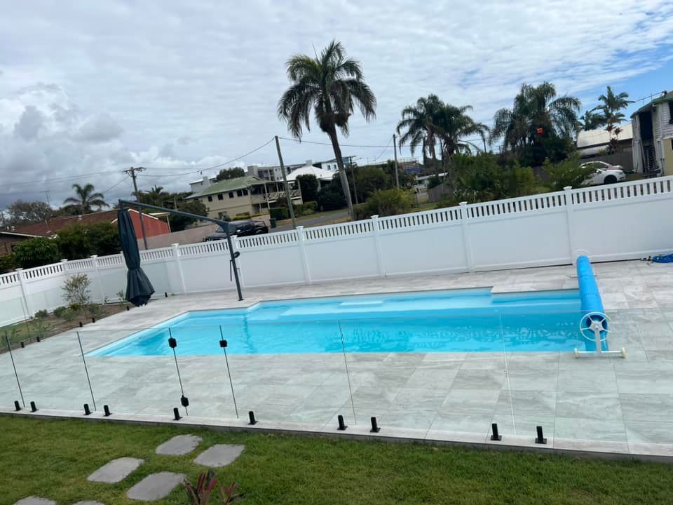 Swimming Pool With Cover — Aqualine Pools in Branyan, QLD