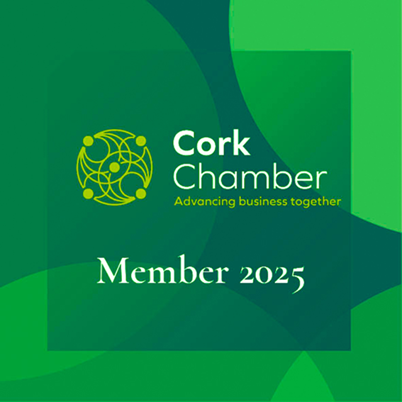member of cork chamber of commerce badge 2025