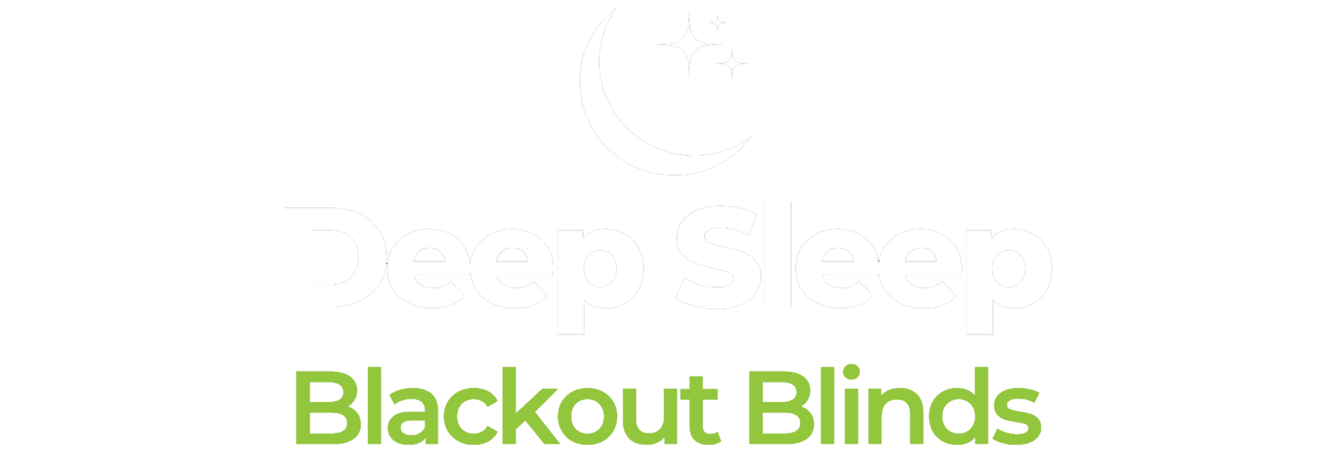 A white background with green text that says `` blackout blinds ''.