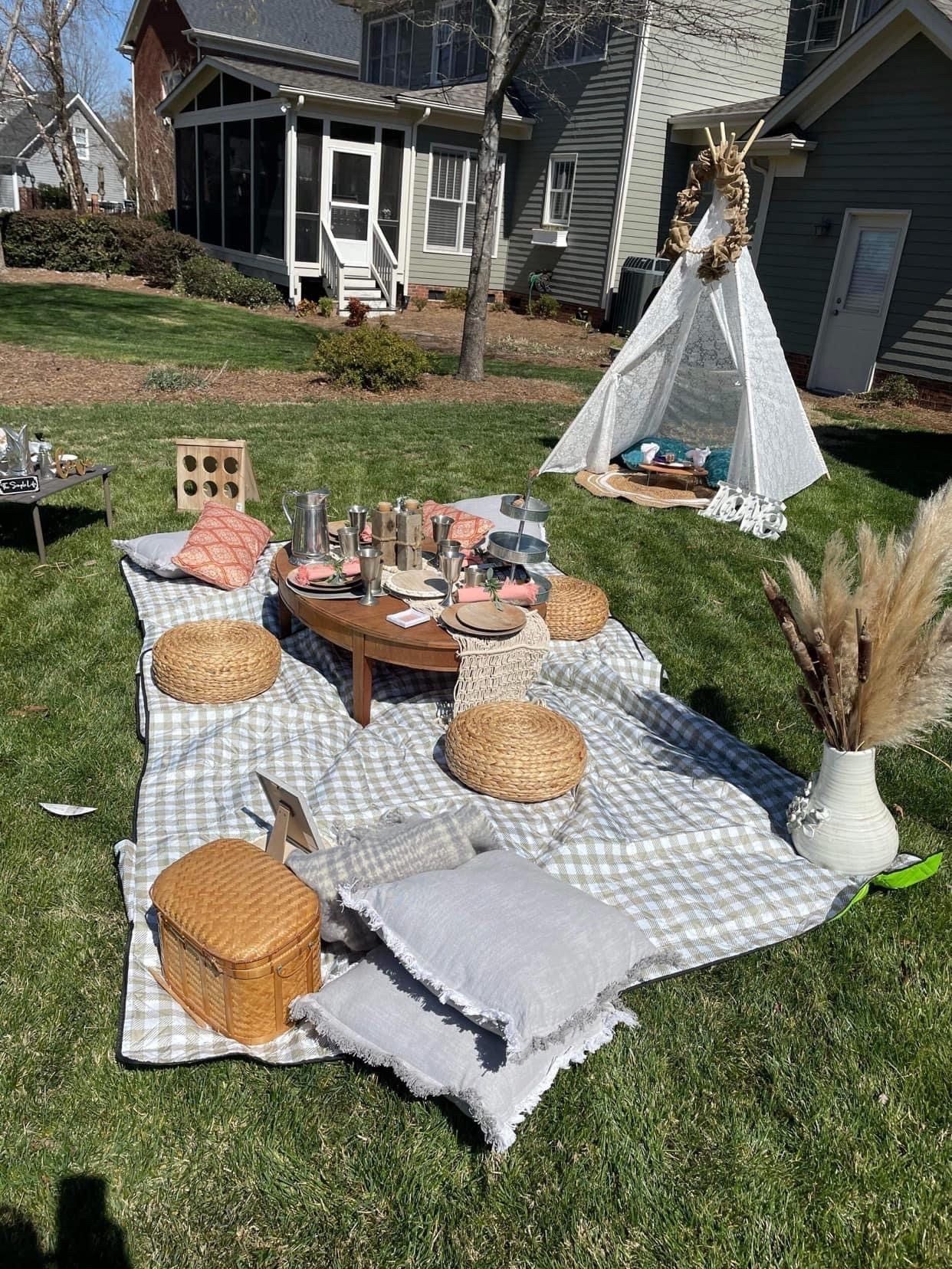 organized picnic spot