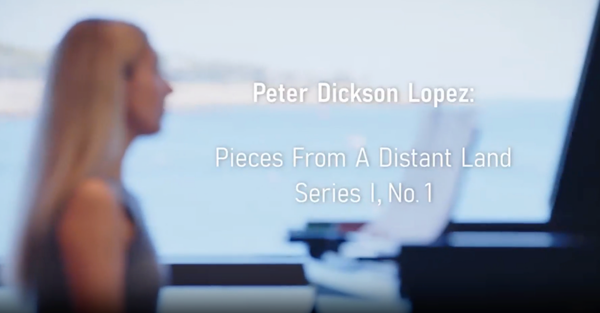 Behind the scenes recording Pieces From A Distant Land SeriesNo1 PARMA 2023