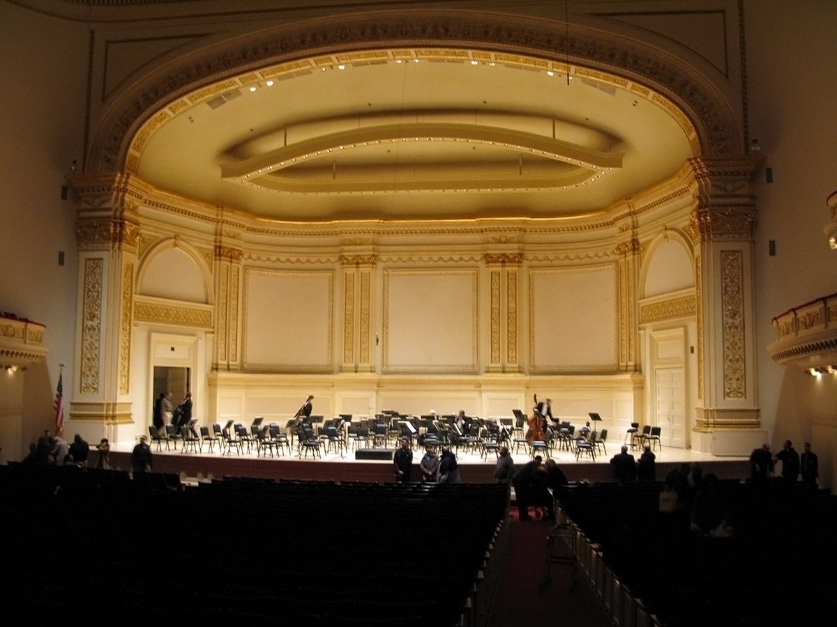 Auditions to play at Carnegie Hall