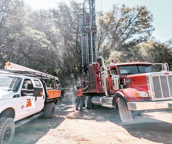 Drilling Trucks — Rescue, CA — Triangle Well Drilling