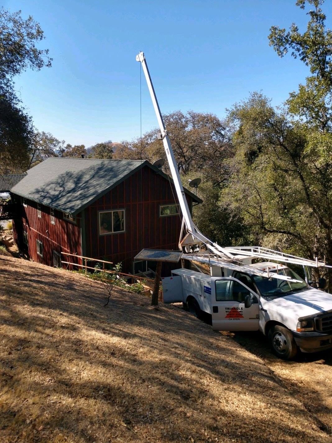 Hoist — Rescue, CA — Triangle Well Drilling