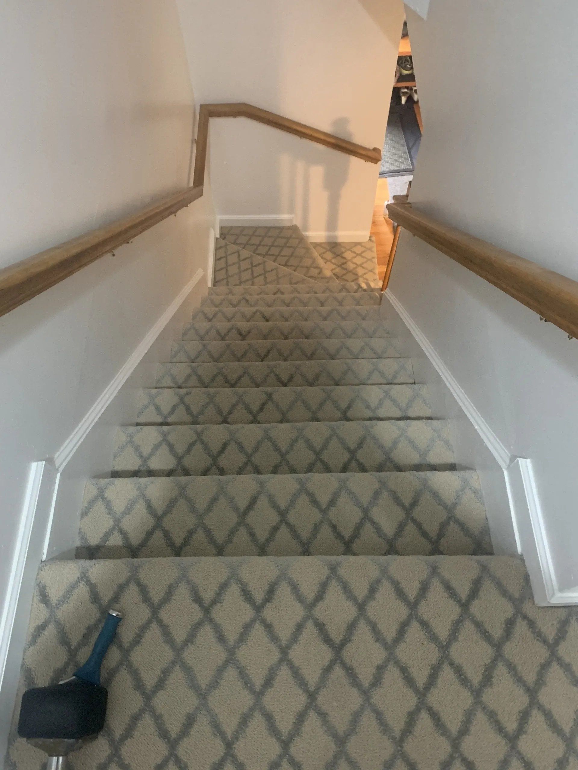 Stairs With New Carpet