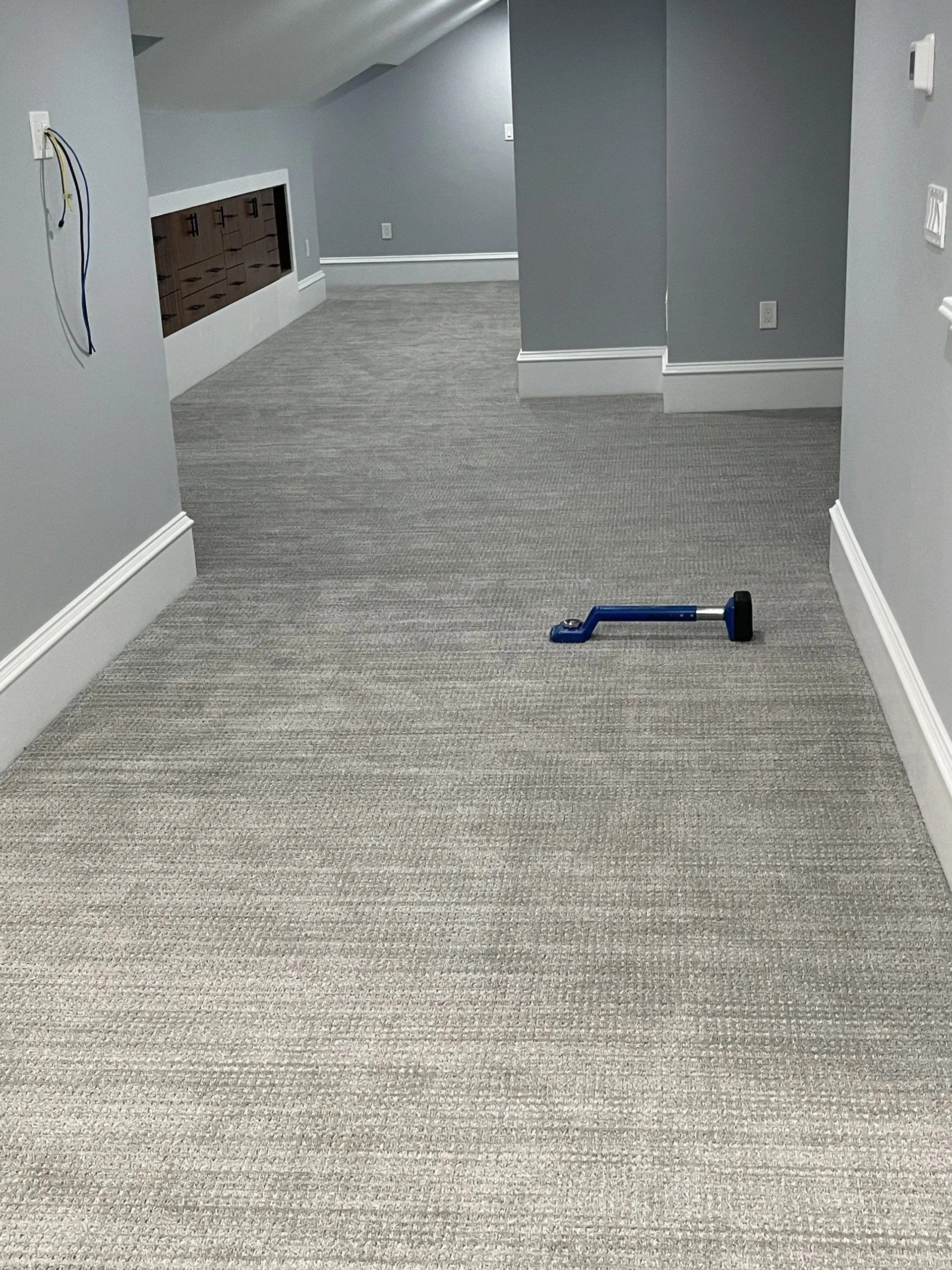 Newly Installed Carpet Floor