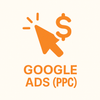 A google ads icon with a dollar sign and an arrow pointing to it.