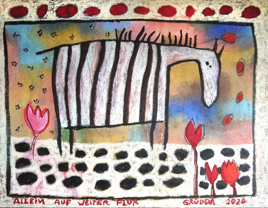 Carin Grudda Allein auf weiter Flur