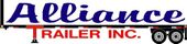 The logo for alliance trailer inc. is shown on a white background.