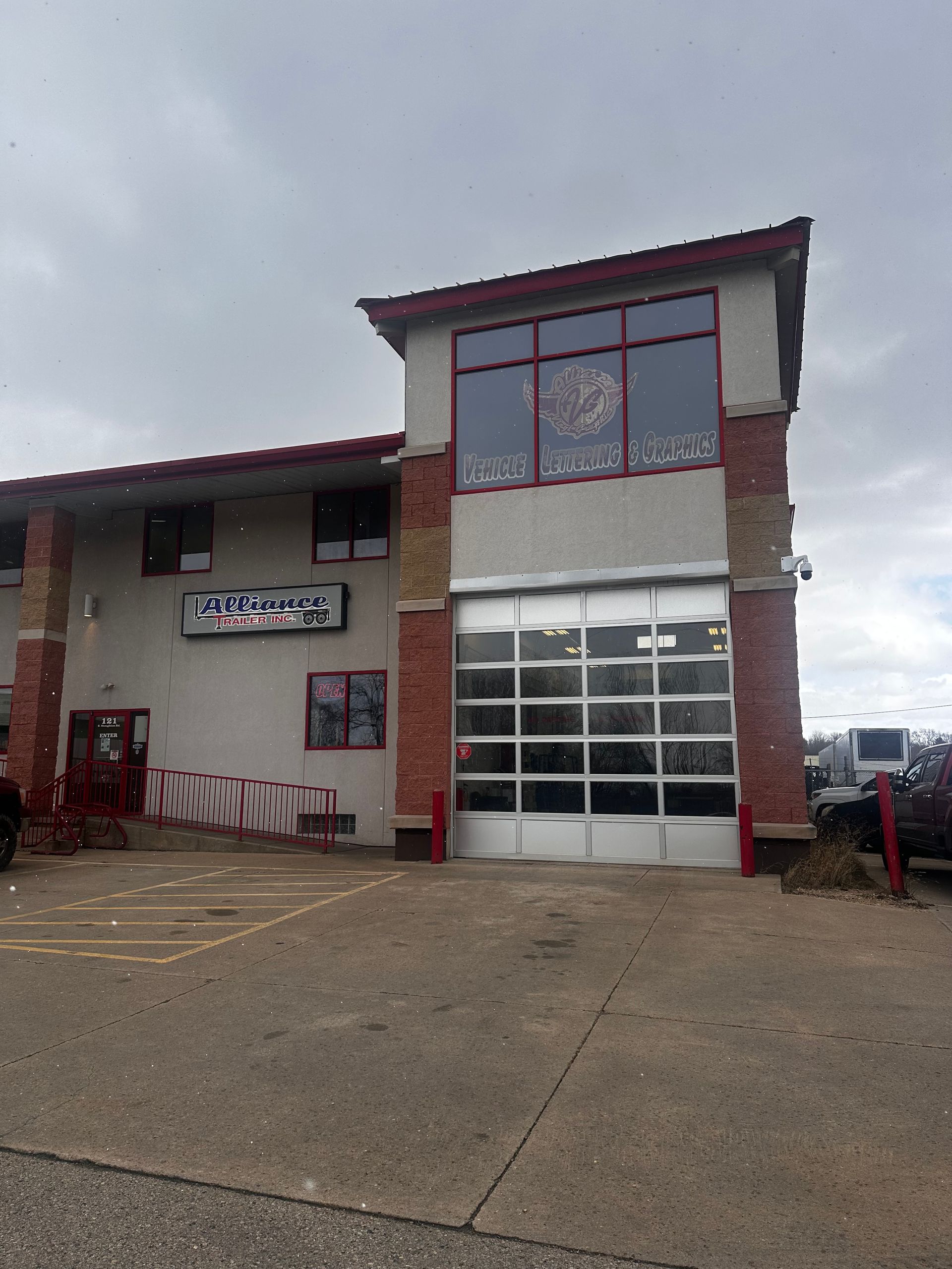 Electrical Install at Open space