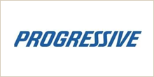 Progressive Insurance logo in blue on a white background.