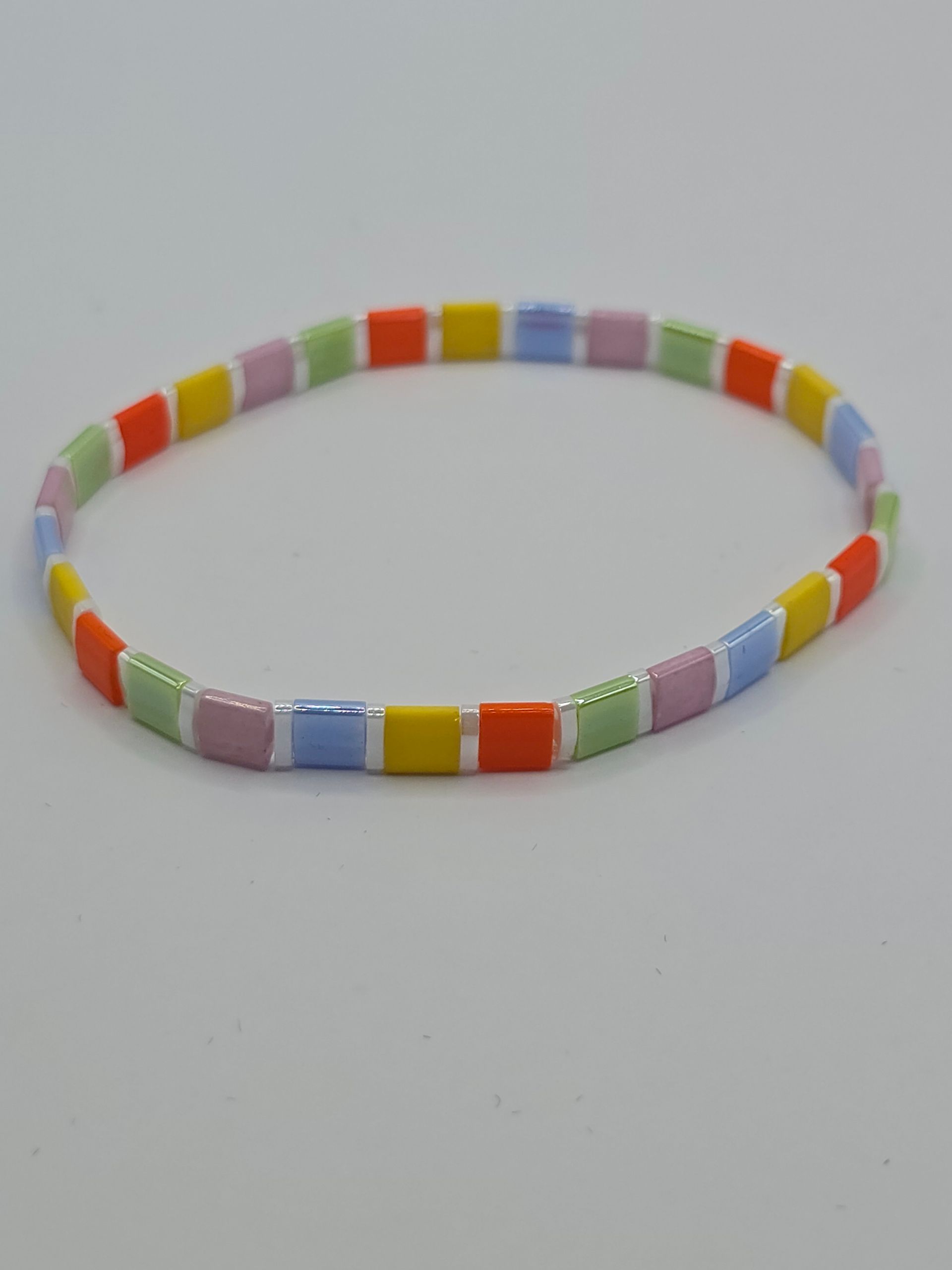 pastel kleurtjes armband