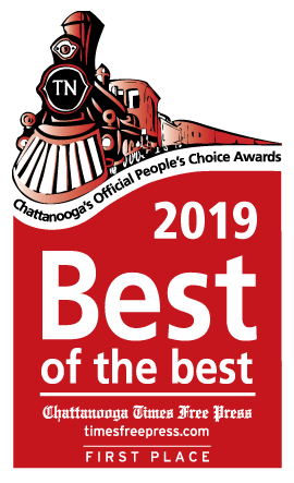 A red sign that says `` best of the best '' with a train on it.