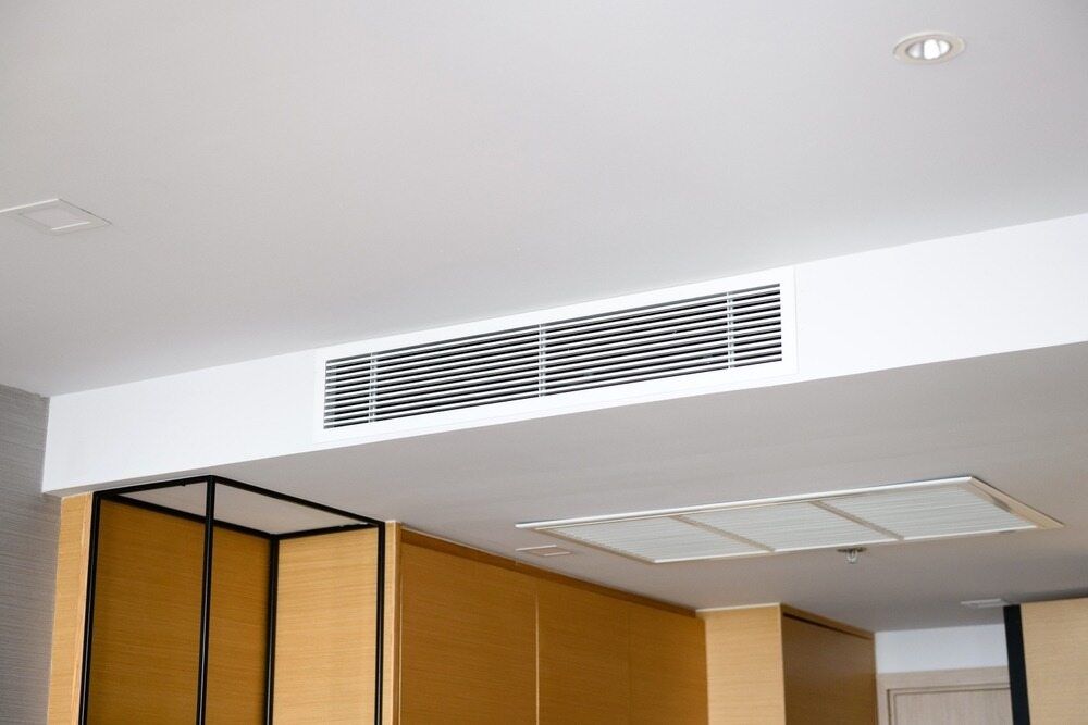A Room With A Ceiling Fan And A Ventilation System — Jordan Wheatland Air Conditioning & Refrigeration In Dubbo, NSW