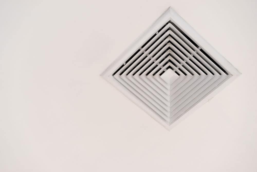 A White Air Vent On A White Wall — Jordan Wheatland Air Conditioning & Refrigeration In Dubbo, NSW
