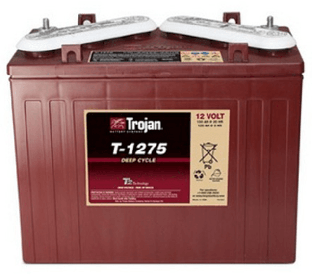 Trojan t-1275 12 volt deep cycle battery