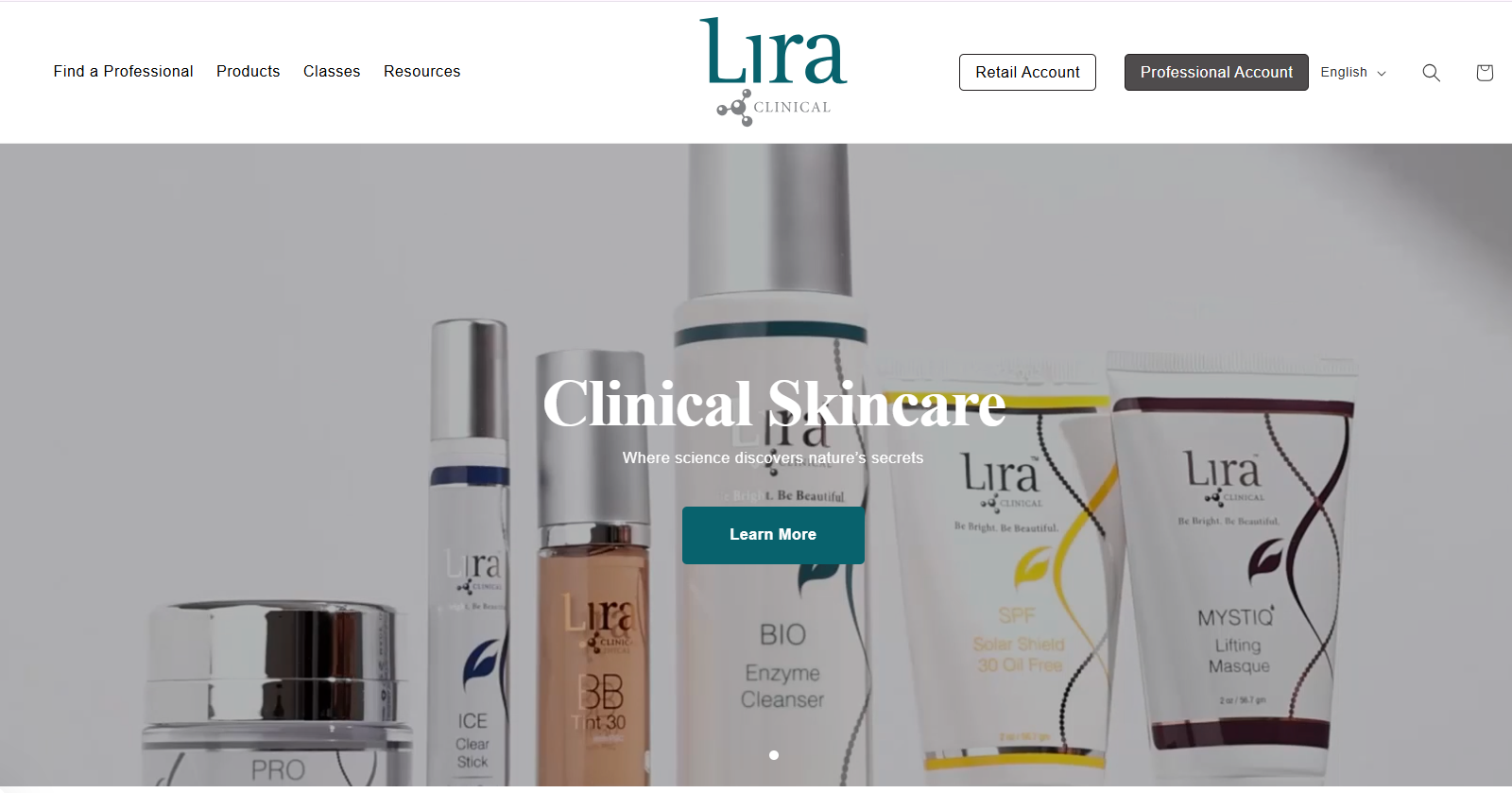 Lira Clinical Shopify Plus D2C and B2B case study