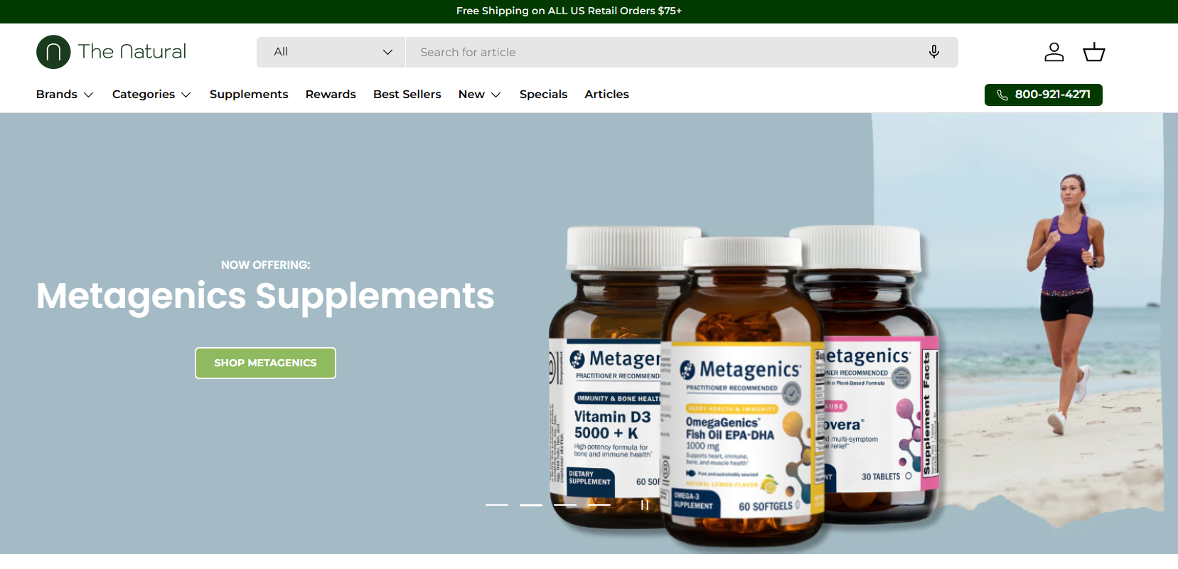 The Natural Shopify B2C case study